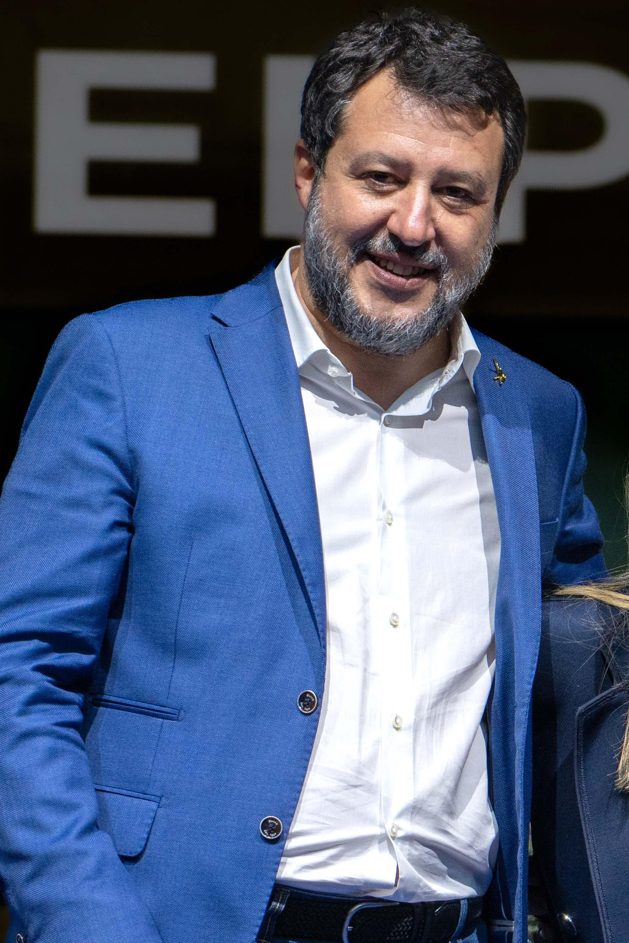 Il ministro dei Trasporti, Matteo Salvini (Lega)